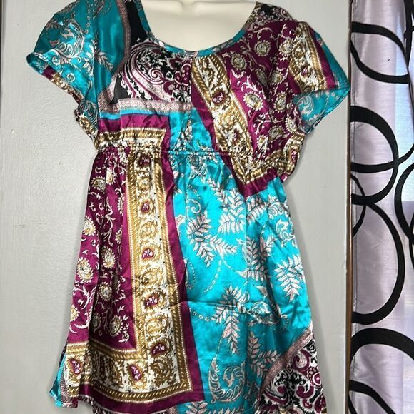 Motherhood Maternity Women's Multi Blouse - Picture 3 of 11